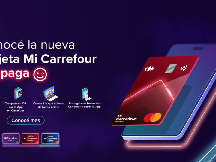 Carrefour lanza su tarjeta prepaga