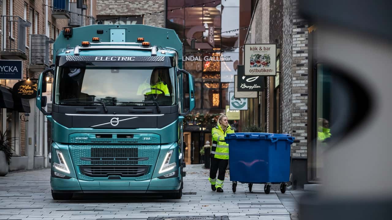 Eléctricos en alza: Volvo Trucks mantiene su posición de liderazgo