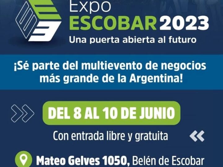 Comenzó Expo Escobar 2023, el evento de negocios más grande de la Argentina