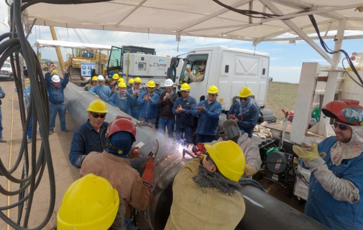 En el Día de la Independencia el Gobierno inauguró el gasoducto Néstor Kirchner