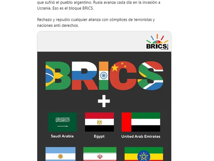 El ingreso a los BRICS no tendrá impacto económico en el  corto plazo: Analistas