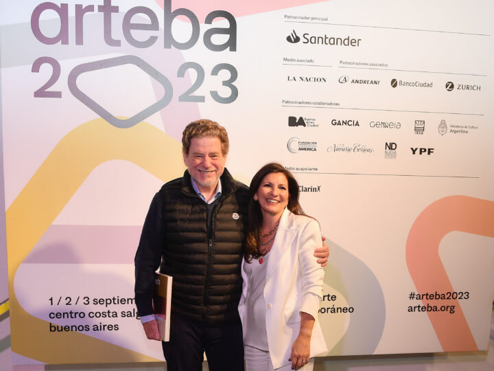 Banco Ciudad con Carola Zech en la inauguración de ARTEBA 2023