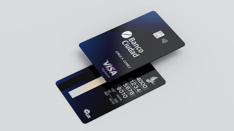 Banco Ciudad lanza tarjetas de crédito con innovador diseño vertical