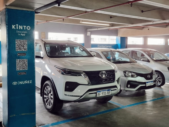 Toyota e IRSA suman nuevas opciones de movilidad: KINTO ya opera en Alcorta, Alto Palermo y Patio Bullrich