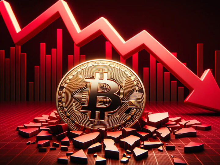 Bitcoin volvió a retroceder con fuerza bajo los US$ 69.000