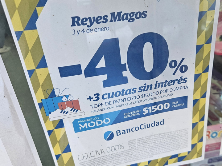 Promociones para Reyes: descuentos del 40% y cuotas