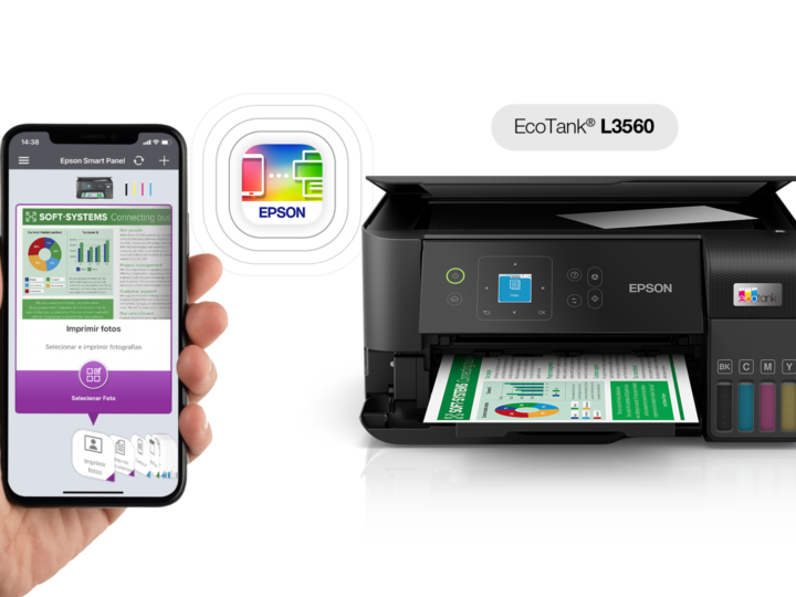Epson presenta la nueva impresora EcoTank L3560, un equipo ideal para el hogar, confiable y económico