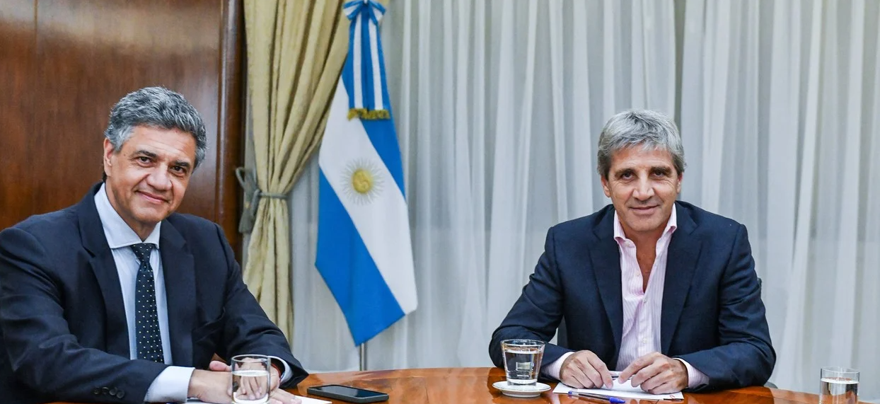 Reunión en Hacienda: Jorge Macri le reclamó a Caputo por la deuda con la Ciudad